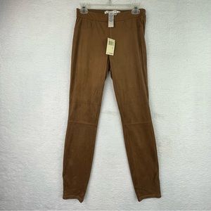 NWT💫Max Studio Elastic Waist Faux Suede Pants